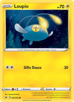 Loupio — carte 67 de l’extension Épée et Bouclier
