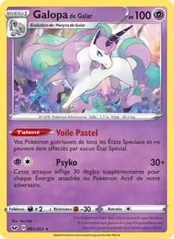 Galopa de Galar — carte 82 de l’extension Épée et Bouclier