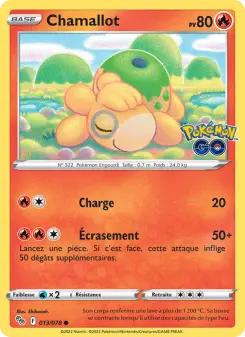 Chamallot — carte 013 de l’extension Pokémon GO