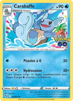 Carabaffe — carte 016 de l’extension Pokémon GO