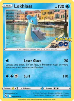 Lokhlass — carte 023 de l’extension Pokémon GO