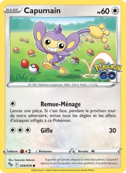 Capumain — carte 056 de l’extension Pokémon GO