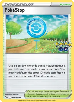 PokéStop — carte 068 de l’extension Pokémon GO