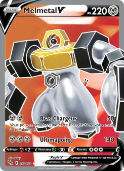 Melmetal V — carte 075 de l’extension Pokémon GO