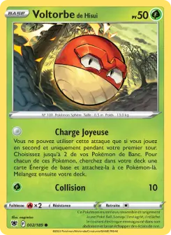 Voltorbe de Hisui — carte 002 de l’extension Astres Radieux