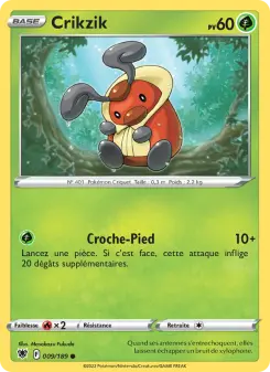 Crikzik — carte 009 de l’extension Astres Radieux