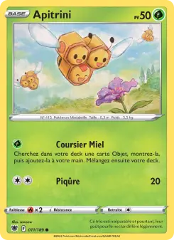 Apitrini — carte 011 de l’extension Astres Radieux
