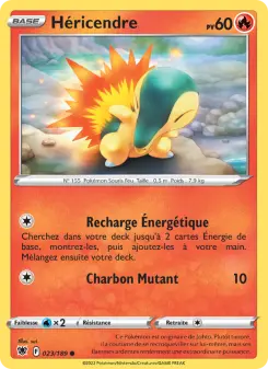 Héricendre — carte 023 de l’extension Astres Radieux