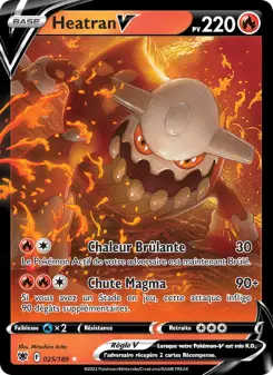 Heatran V — carte 025 de l’extension Astres Radieux