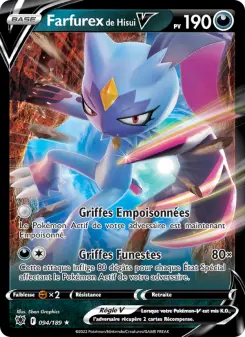 Farfurex de Hisui V — carte 094 de l’extension Astres Radieux