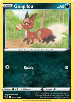 Goupilou — carte 103 de l’extension Astres Radieux