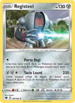 Registeel — carte 108 de l’extension Astres Radieux