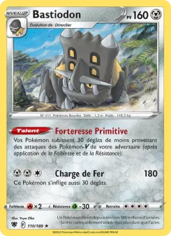 Bastiodon — carte 110 de l’extension Astres Radieux