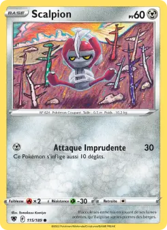 Scalpion — carte 115 de l’extension Astres Radieux