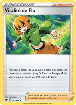 Vitalité de Flo — carte 143 de l’extension Astres Radieux