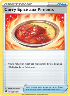Curry Épicé aux Piments — carte 151 de l’extension Astres Radieux