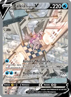 Palkia Originel V — carte 167 de l’extension Astres Radieux