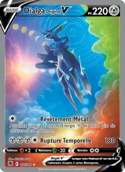 Dialga Originel V — carte 177 de l’extension Astres Radieux