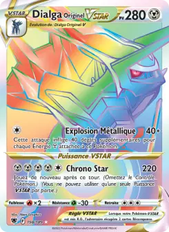 Dialga Originel VSTAR — carte 198 de l’extension Astres Radieux