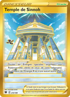 Temple de Sinnoh — carte 214 de l’extension Astres Radieux