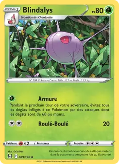 Blindalys — carte 009 de l’extension Origine Perdue