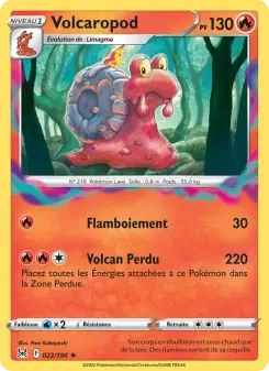 Volcaropod — carte 022 de l’extension Origine Perdue