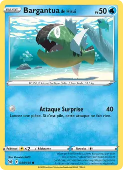 Bargantua de Hisui — carte 044 de l’extension Origine Perdue