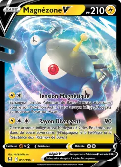 Magnézone V — carte 056 de l’extension Origine Perdue