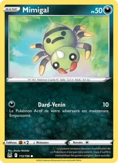 Mimigal — carte 112 de l’extension Origine Perdue