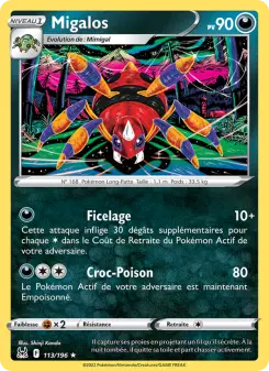 Migalos — carte 113 de l’extension Origine Perdue