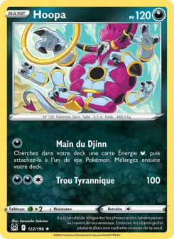 Hoopa — carte 122 de l’extension Origine Perdue