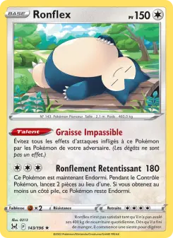 Ronflex — carte 143 de l’extension Origine Perdue