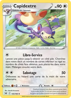 Capidextre — carte 145 de l’extension Origine Perdue