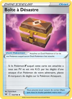 Boîte à Désastre — carte 154 de l’extension Origine Perdue