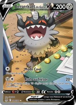 Berserkatt de Galar V — carte 184 de l’extension Origine Perdue