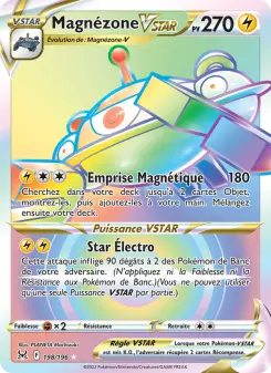Magnézone VSTAR — carte 198 de l’extension Origine Perdue