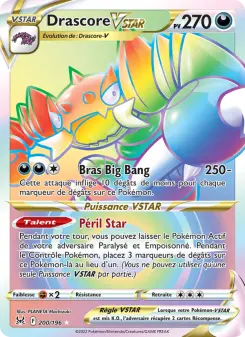 Drascore VSTAR — carte 200 de l’extension Origine Perdue