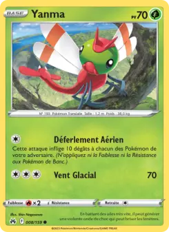 Yanma — carte 008 de l’extension Zénith Suprême