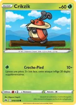 Crikzik — carte 010 de l’extension Zénith Suprême