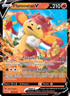 Flamoutan V — carte 022 de l’extension Zénith Suprême