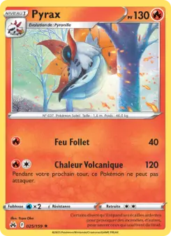 Pyrax — carte 025 de l’extension Zénith Suprême