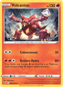 Volcanion — carte 026 de l’extension Zénith Suprême