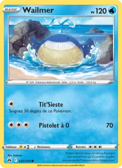Wailmer — carte 031 de l’extension Zénith Suprême