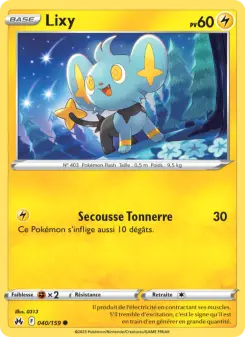 Lixy — carte 040 de l’extension Zénith Suprême