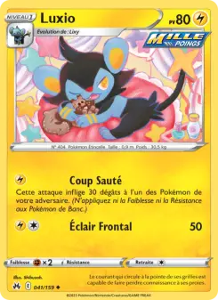 Luxio — carte 041 de l’extension Zénith Suprême