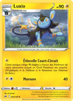 Luxio — carte 042 de l’extension Zénith Suprême