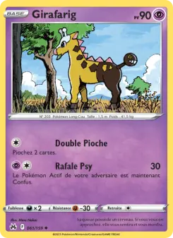 Girafarig — carte 061 de l’extension Zénith Suprême