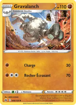 Gravalanch — carte 068 de l’extension Zénith Suprême