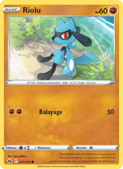 Riolu — carte 071 de l’extension Zénith Suprême