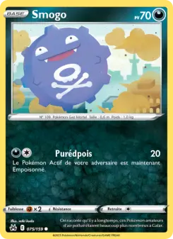 Smogo — carte 075 de l’extension Zénith Suprême